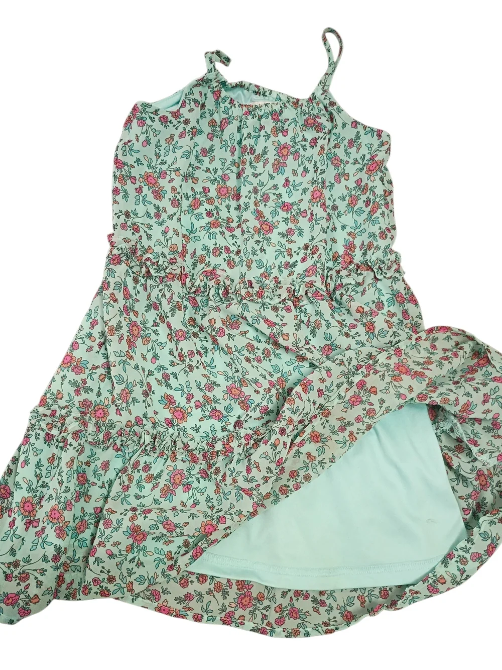 Floral Tiered Dress Spring/ Summer Dress Girls Size 5T